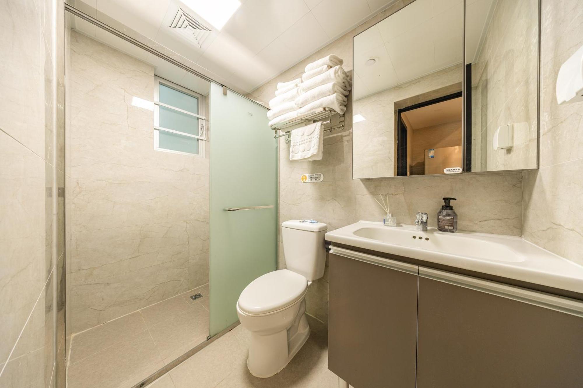 Aparthotel Boruisi Video And Audio Light House - Shenzhen Convention And Exhibition Center Gangxia Metro Station Exteriér fotografie