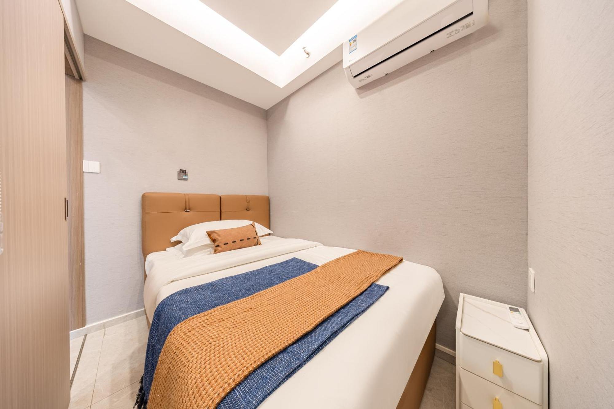 Aparthotel Boruisi Video And Audio Light House - Shenzhen Convention And Exhibition Center Gangxia Metro Station Exteriér fotografie