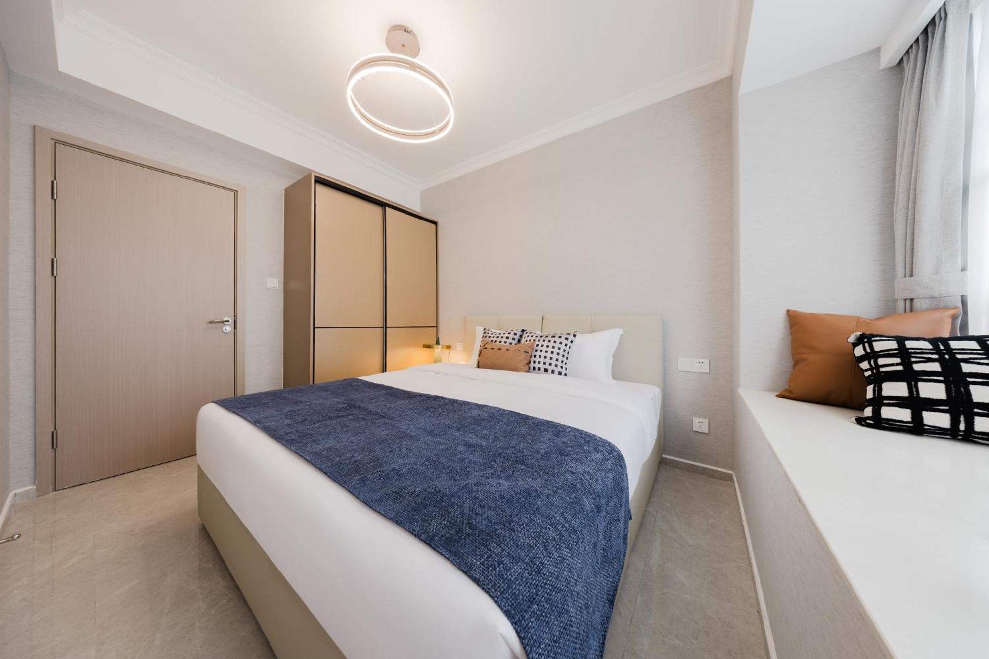 Aparthotel Boruisi Video And Audio Light House - Shenzhen Convention And Exhibition Center Gangxia Metro Station Exteriér fotografie