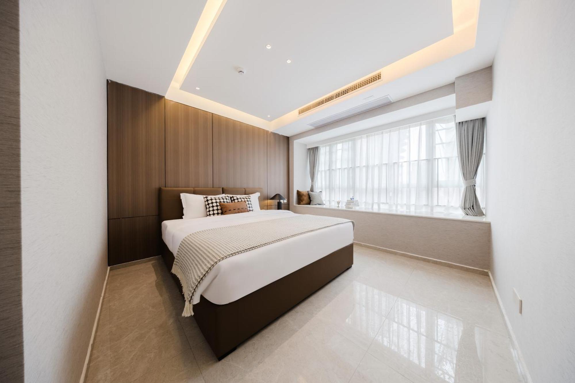 Aparthotel Boruisi Video And Audio Light House - Shenzhen Convention And Exhibition Center Gangxia Metro Station Exteriér fotografie