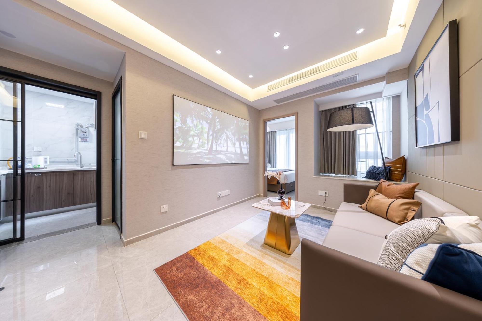 Aparthotel Boruisi Video And Audio Light House - Shenzhen Convention And Exhibition Center Gangxia Metro Station Exteriér fotografie